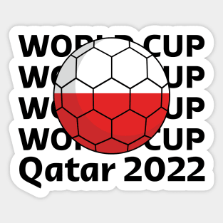 World Cup Qatar 2022  - Team Poland Sticker